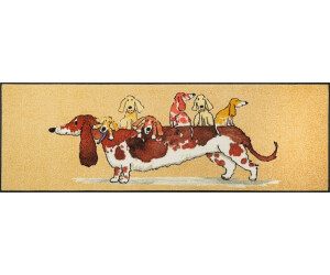 Wash+Dry Fußmatte Woof Buddies 60x180 cm