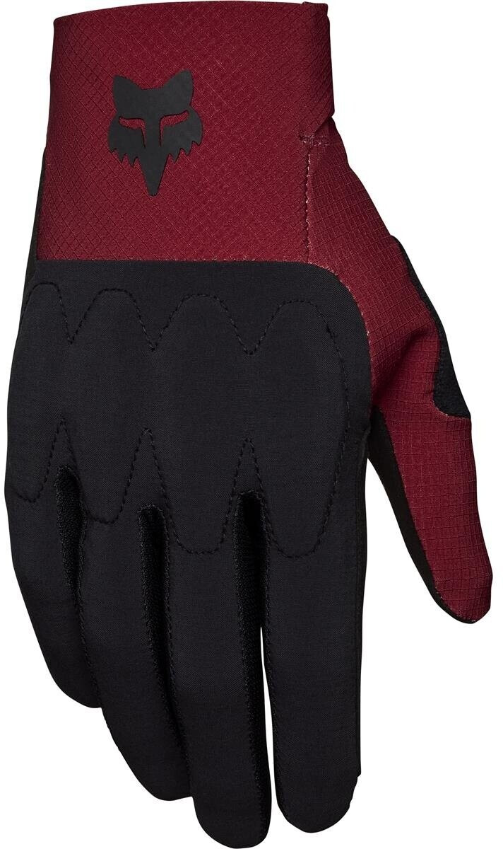 Fox Defend D3O Handschuhe schwarz rostrot