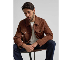 Bikerjacke Wildlederjacke Herren Boss Hugo Boss Lederjacke 'Merak