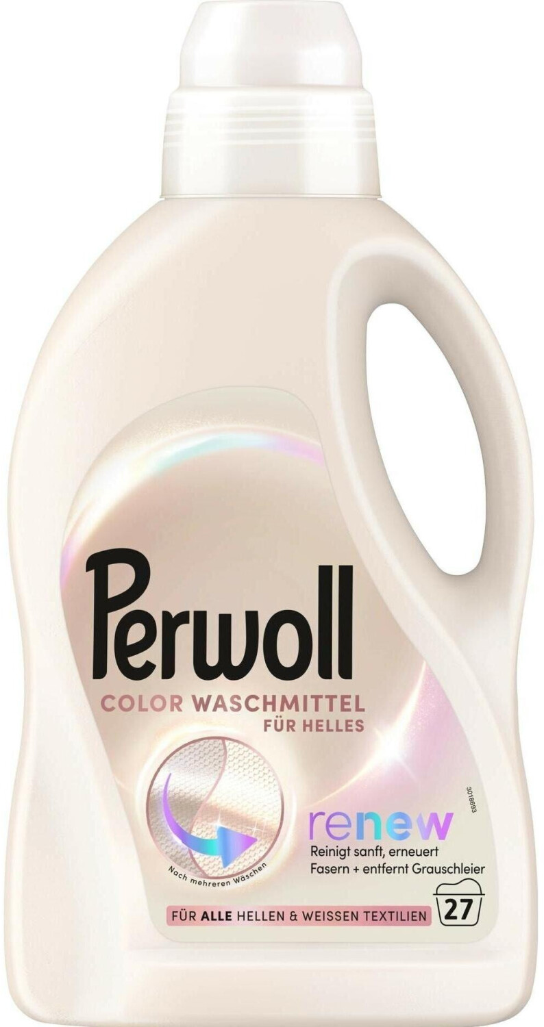 Perwoll Renew Colorwaschmittel für Helles 27 WL ab 5,95 € (Oktober 2026)