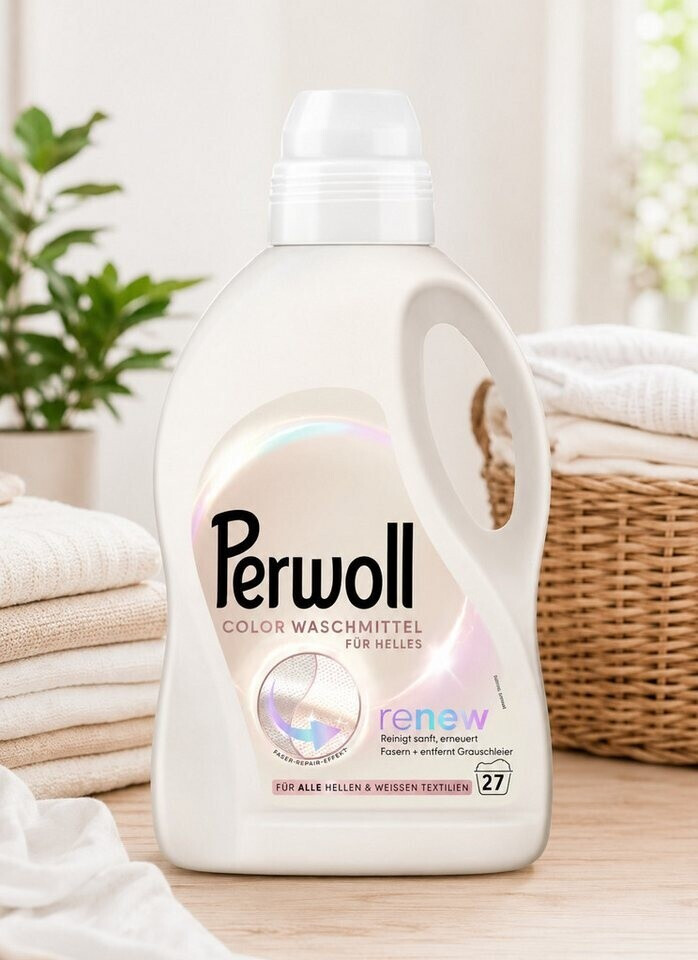 Perwoll Renew Colorwaschmittel für Helles 27 WL ab 5,95 € (Oktober 2026)