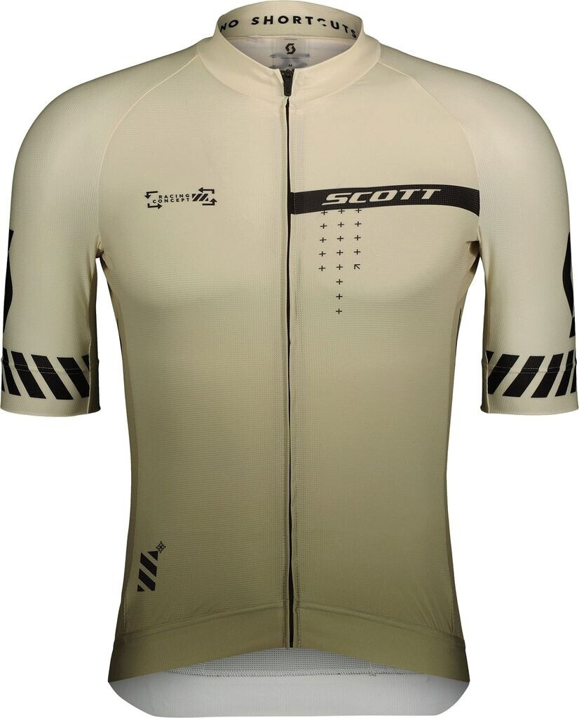 Scott RC Pro Kurzarm-Shirt Herren baumwolle weiß schwarz