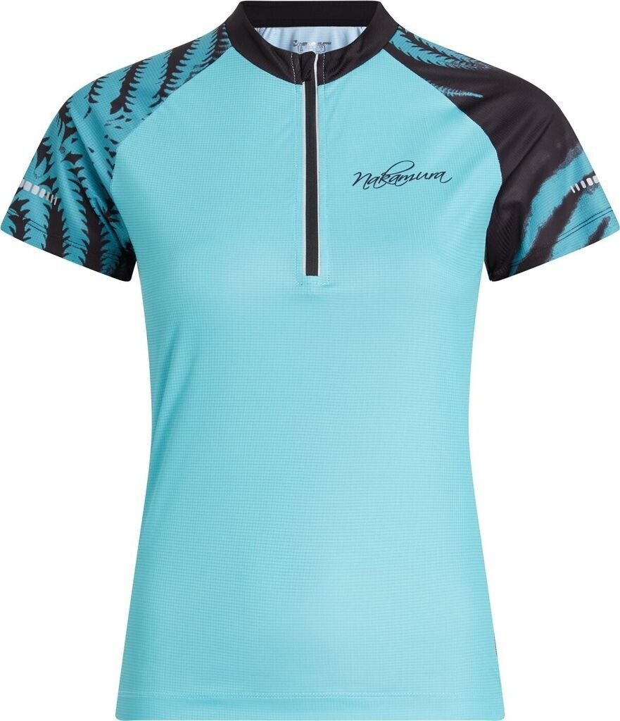 Nakamura Fahrrad-Trikot Finnia mint dunkelblau aqua