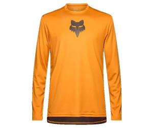 Fox Racing Ranger L S Jersey Fox Head Radtrikot orange caramel