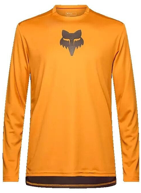 Fox Racing Ranger L S Jersey Fox Head Radtrikot orange caramel