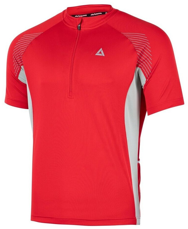 Airtracks Fahrradtrikot Kurzarm Team II rot grau