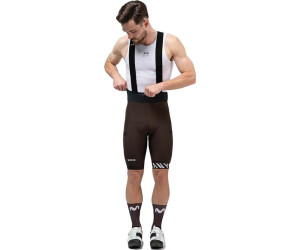 Gobik Absolute Print Movistar Gravel Squad Trägerhose braun