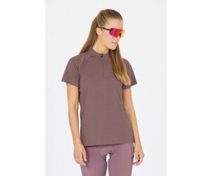 Endurance Crow Melange Radtrikot braun