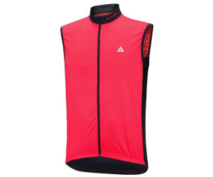 Airtracks Fahrradtrikot Ärmellos Comfort Line rot schwarz