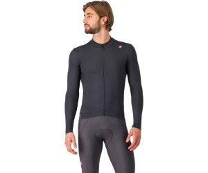 Castelli Espresso Thermal Jersey Radtrikot light black