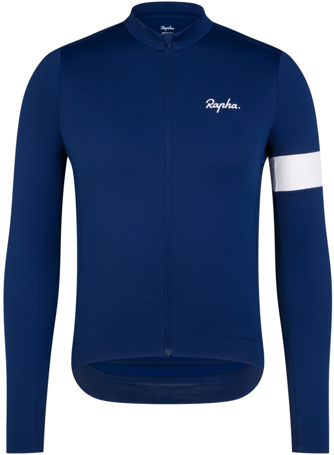 Rapha Core Thermal Langarm Trikot blau weiß