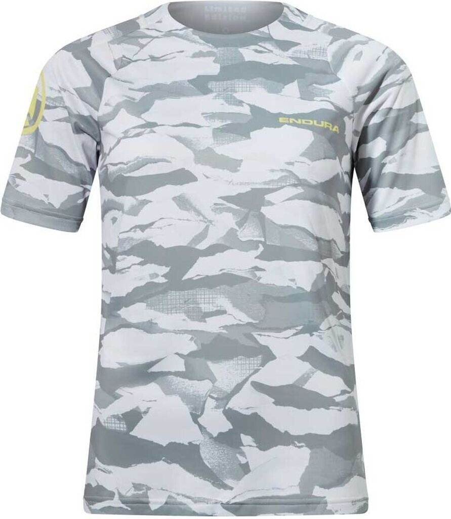 Endura Mountain Camo LTD Printed S S Tee grau haar