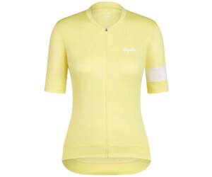 Rapha Core Trikot kurzarm gelb weiß