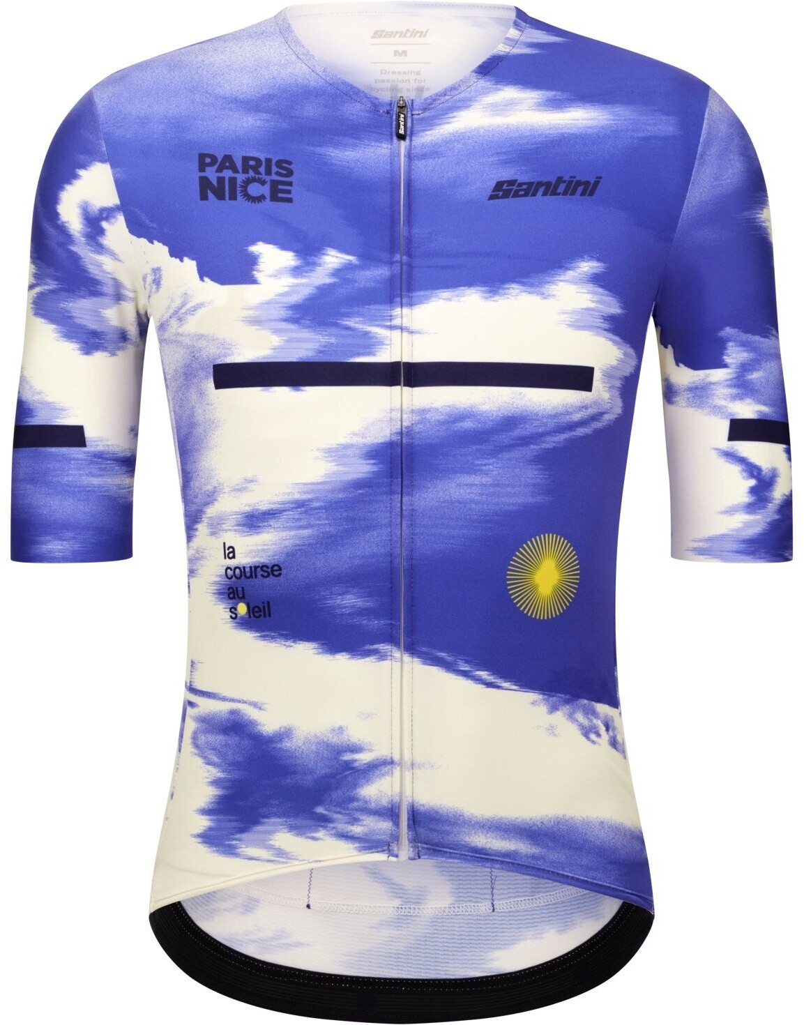 Santini Paris-nice Kurzarm-radtrikot lila S