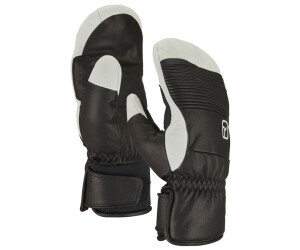 Ortovox Full Leather Mitten schwarz raven