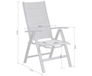 LC Home Folding Chair Unicamo Padded anthracite/anthracite