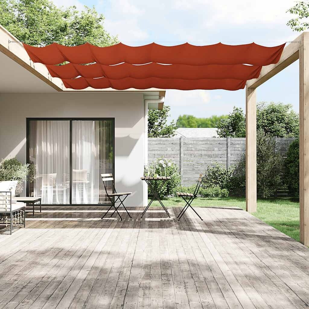 vidaXL Senkrechtmarkise 100x800 cm Oxford-Gewebe Terrakotta (148357)