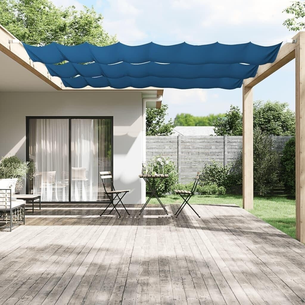 vidaXL Senkrechtmarkise 60x1000 cm Oxford-Gewebe Blau (148449)