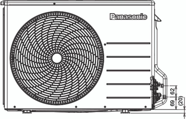 Panasonic Außengerät zu ETHERA CU-2Z50TBE, Bild 2