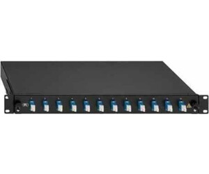 Rutenbeck BL-Spleißbox 12xLC-D OS2 blau (2280303120)