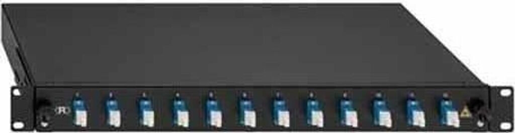 Rutenbeck BL-Spleißbox 12xLC-D OS2 blau (2280303120)