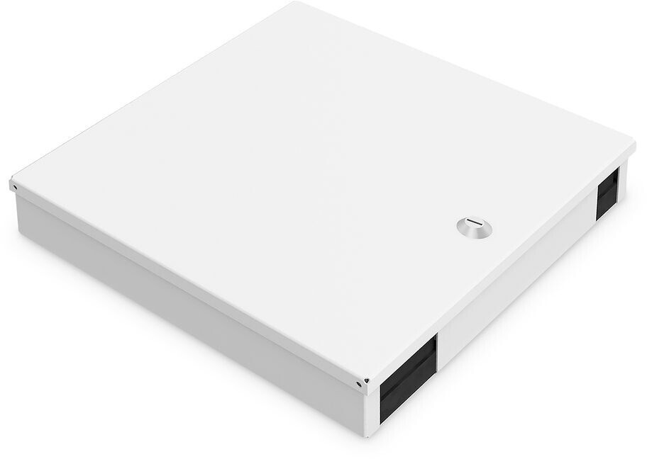 Digitus DN-96800M-2 LWL-Spleißbox 48 Fasern IP20 Schutzklasse Wandmontage Glasfaser Unibox Grau