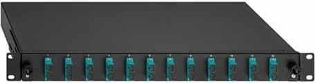 Rutenbeck BL-Spleißbox 12xSC-D OM3 Aqua (2280305120)