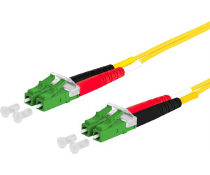 Metz Connect InfiniBand/Glasfaserkabel 0,5 m LCD LC/APC Gelb (151P1JAJA05E)