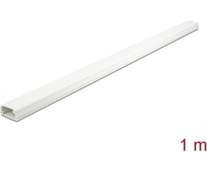DeLock Kabelschutz + Kabelführung Kabelkanal mit Deckel 26 x 13 mm (Kabelkanal 100 cm) (20721)