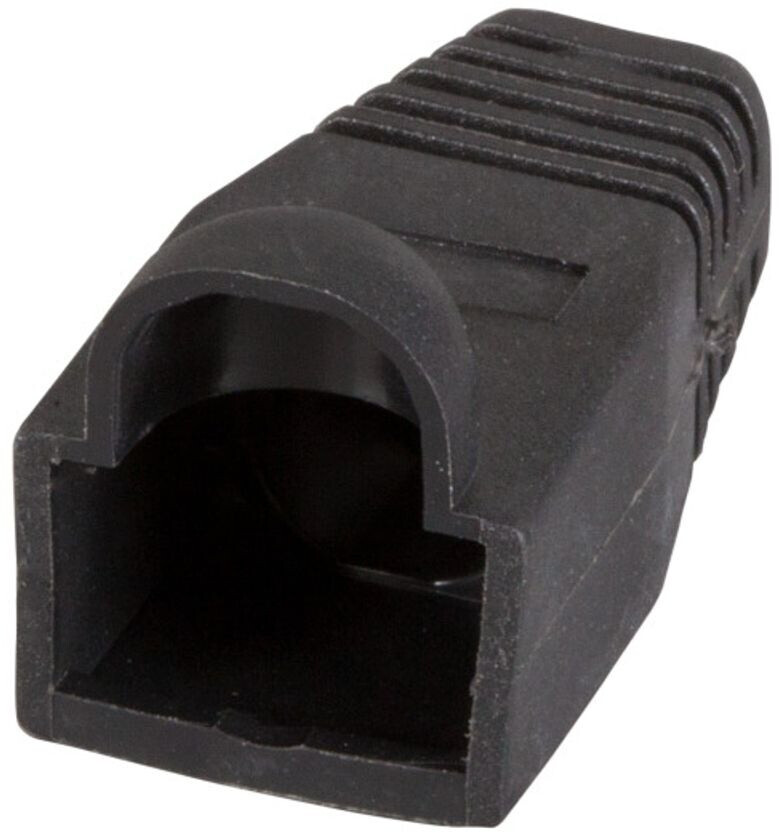 EFB-Elektronik Knickschutztülle RJ45 grün mit -- Rastnasenschutz VPE 100 Kupferverkabelung (37546.8-100)