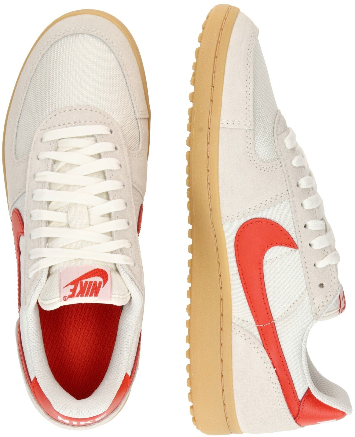 ☆Nike☆ Field General M Pale Ivory Gum Yellow Picante Red H Nike Field General Men's Shoes. Nike ID