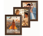 Kristall-Bilderrahmen 20,3x25,4 Cm – Hochzeitsrahmen & Tisch-Deko In Geschenkbox – Staffelei-Rückseite
