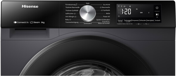 Hisense WD3S8043BB3, Bild 5