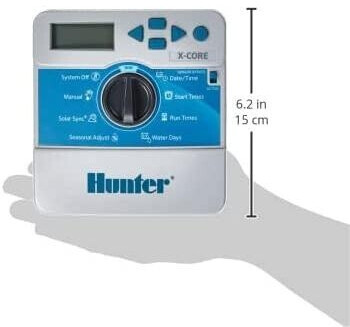 Hunter Hunter Ordinateur d'arrosage 8 stations intérieur X-Core 801i - back view