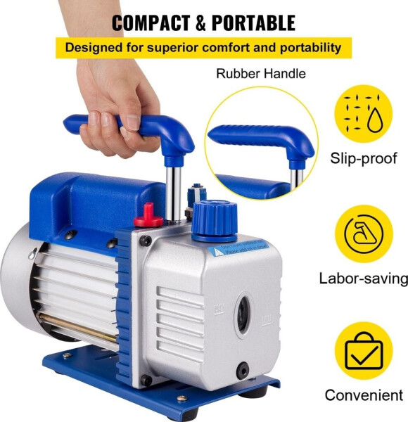 VEVOR 2-Stufig 9CFM Vakuumpumpe, Bild 5