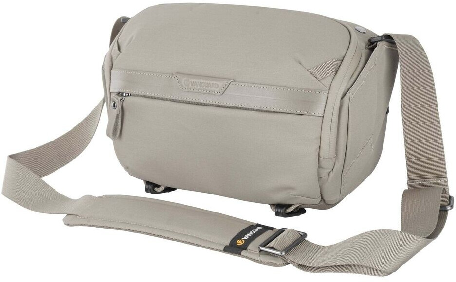 Vanguard Veo Metro S4L CM – Borsa Fotografica Monospalla 4L, Cream – Per Mirrorless, Tablet 8.3", DJI Mavic Mini E Accessori