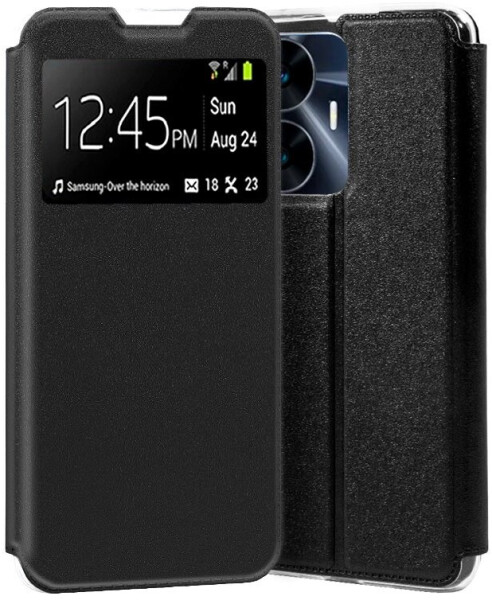 Cool Accesorios Flip Cover Case for Realme C55 black, Bild 2