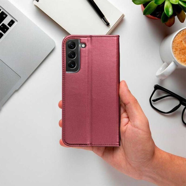 Cool Accesorios Flip Cover mit Klappe für Samsung S928 Galaxy S24 Ultra burgund, Bild 4