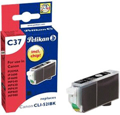 Pelikan C37 pour Canon CLI-521BK noir (4103246)