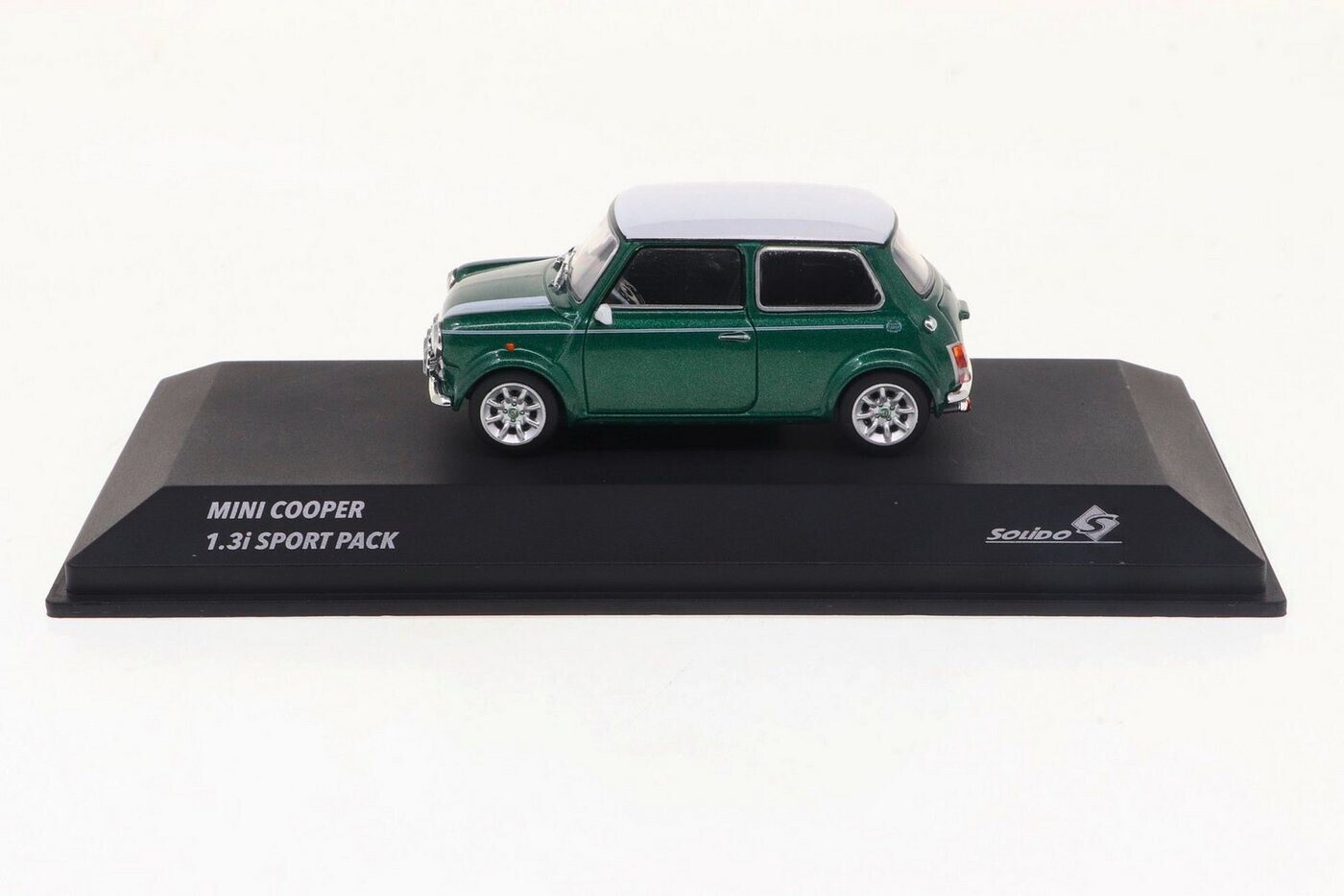 Solido 1:43 – Mini Cooper S 1.3i Sport Del 1994, Colore British Racing Green. Modello Die-cast Per Collezionisti. - Foto 4