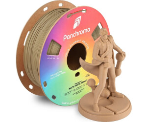 Polymaker CA04034 Panchroma™ Matte Filament PLA Matt, Geringe Dichte 1.75mm 1000g Pastel Peanut, E