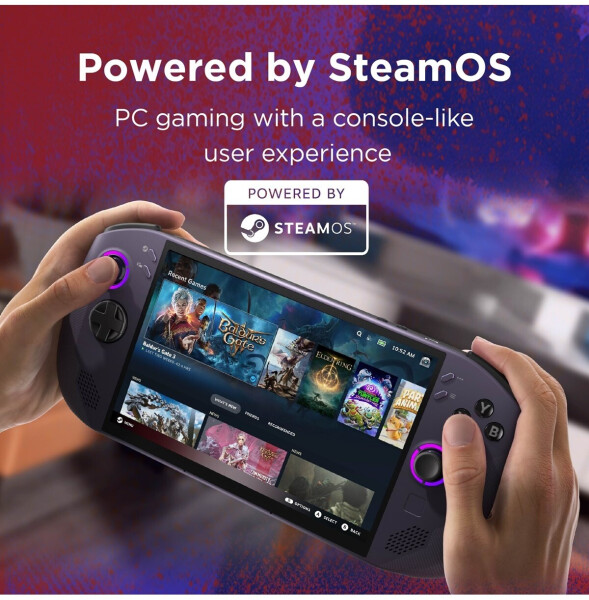 Lenovo Legion Go S 16GB 512GB AMD Ryzen Z1 Extreme SteamOS Nebula Nocturne, Bild 14