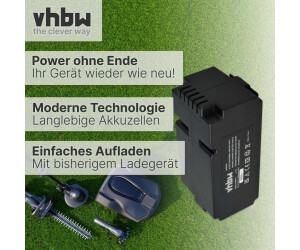 Vhbw Batterie 25.2V 3000mAh Pour Tondeuse à Gazon - Remplacement 862601 862615 Etc.