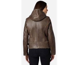 Ricano Lederjacke Jule olive grün ab 299,00 € Preisvergleich bei