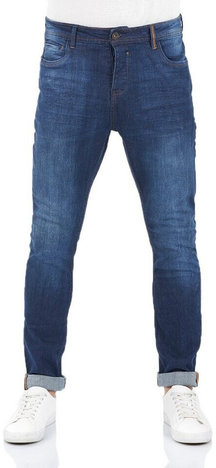 Riverso RIVToni Jeans Uomo Tapered Fit | Denim Stretch In Cotone | Vestibilità Affusolata | Colori: Nero, Blu, Grigio | Taglie W29-W38