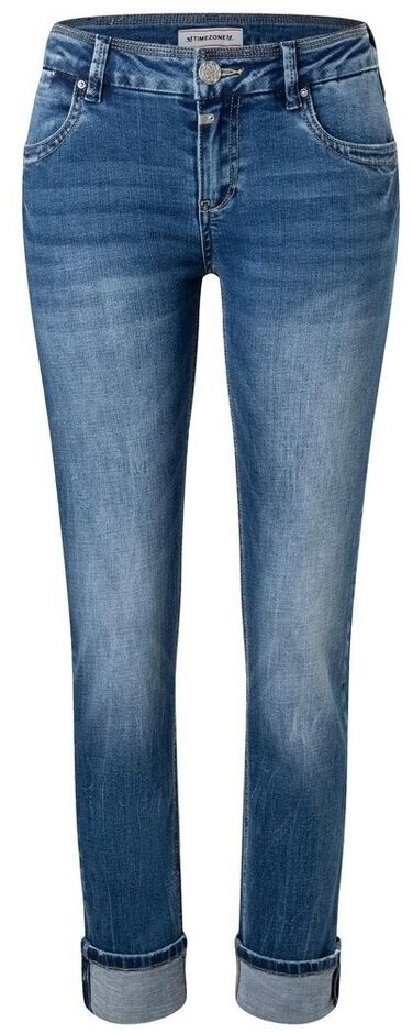 Timezone Jeans 'Marah' slim fit blau schwarz 53% Damen-Slim-Fit-Jeans