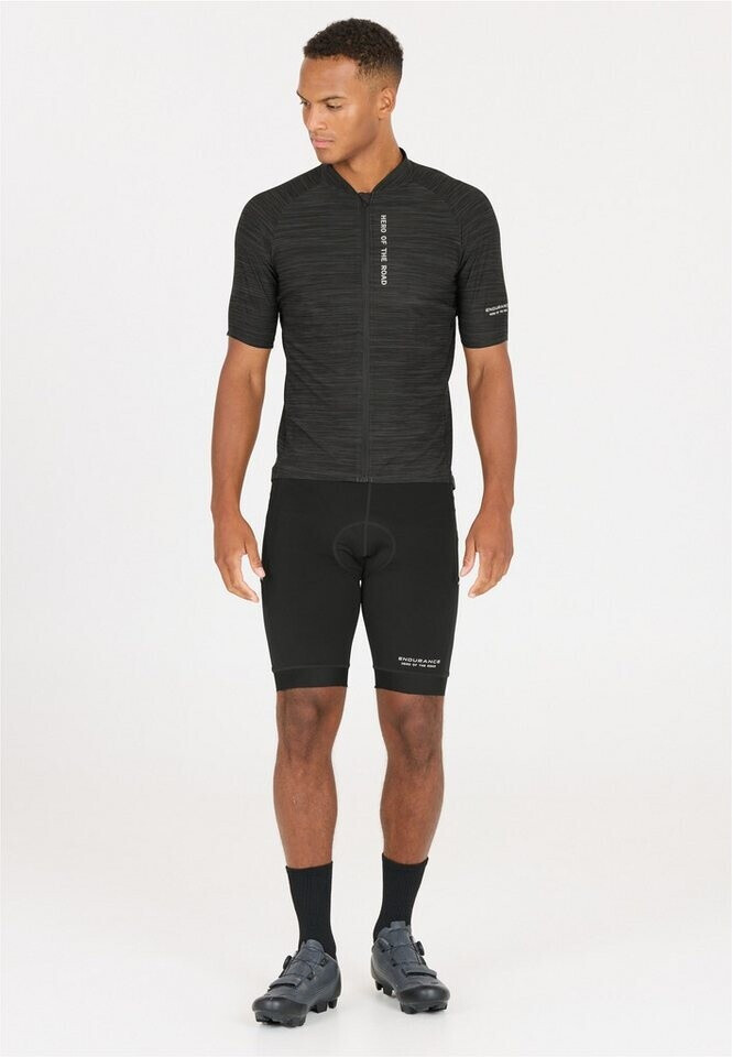 Endurance Logan Cycling MTB Melange S S Trikot schwarz