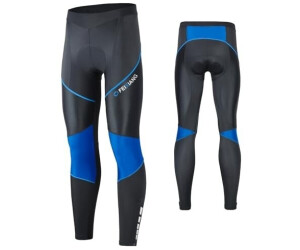 MEETWEE Radlerhose lang Kompression blau a M