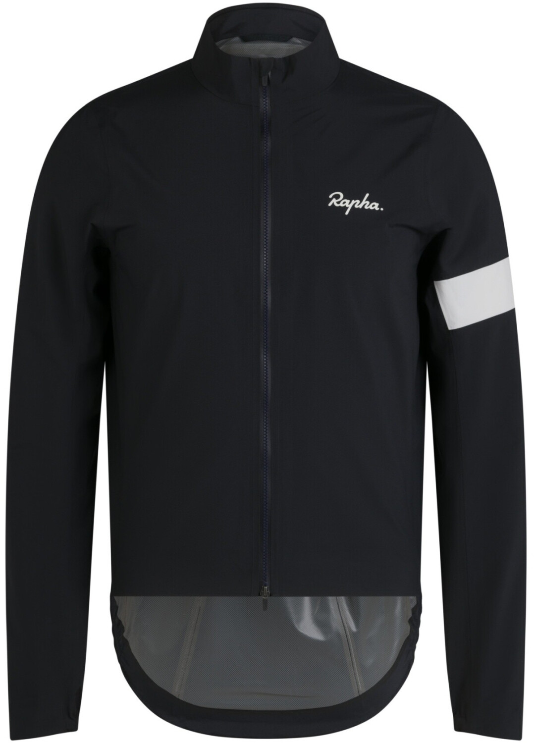Rapha Core Rain Jacket black white