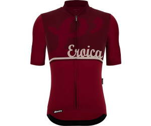 Santini L' Kurzarmtrikot granatrot